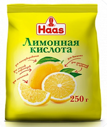 Haas Citrid Acid, 250g