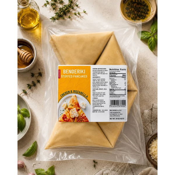 LetMeCook Chicken & Cheese Benderiki, Prepacked image