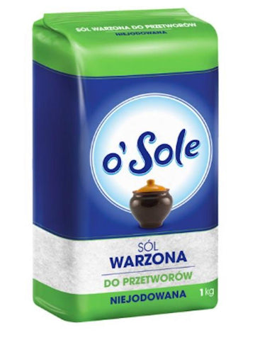 O'Sole Non-Iodized Salt, 1kg image