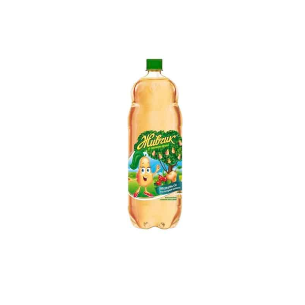 Zhivchik Apple Carbonated Soft Drink, 2L image