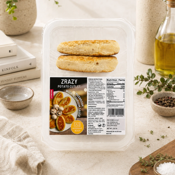 LetMeCook Frozen Potato Zrazy with Mushrooms, 1lb image
