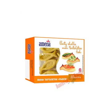 Ameria Mini Tartaletas Party Shells Fish, 50g image