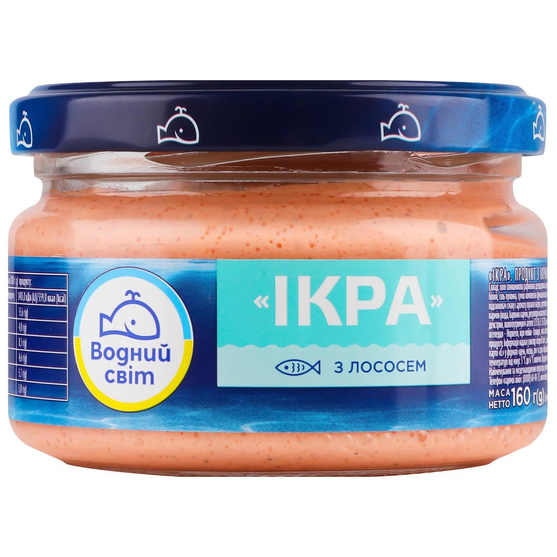 Vodniy Svit Salmon Caviar Spread, 160g image