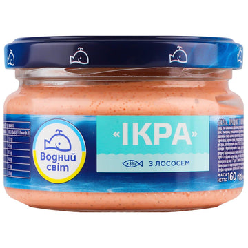 Vodniy Svit Salmon Caviar Spread, 160g image