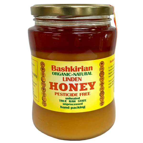 Bashkirian Organic Buckwheat Honey Glass Jar, 454g image