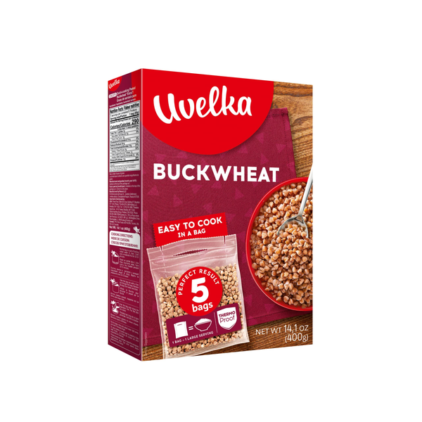 Uvelka Buckwheat Bags, 5 x 80g (400g) image