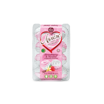 Neva La Neige White & Pink Marshmallow, 420g image