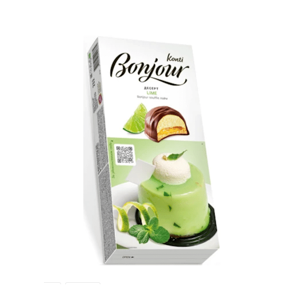Bonjour Lime Dessert Cookies, 232g image