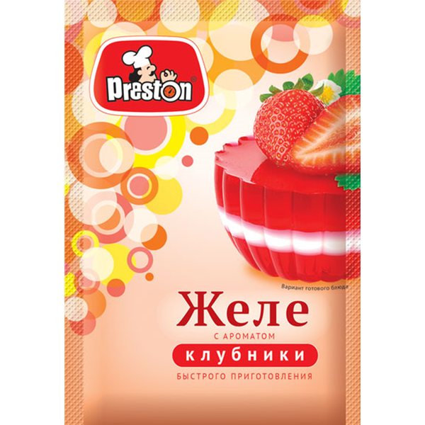 Preston Strawberry Jelly, 50g image