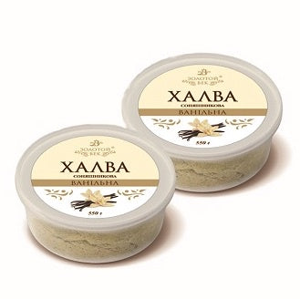 Halva Sunflower "Zolotoi vek", vanilla  - 360g