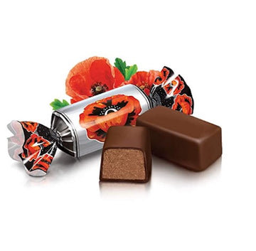 Candies Roshen Chocolate Krasniy Mak, per lb
