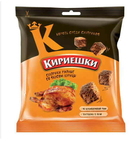 Suhariki Kirieshki W/Chicken Flavor 40g